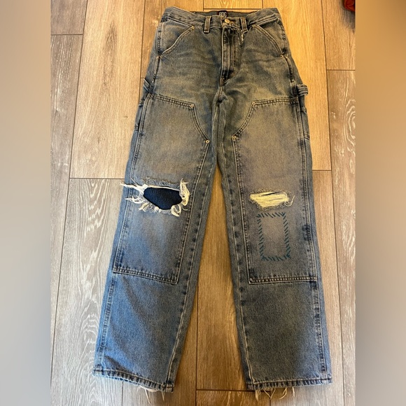 BDG urban Outfitters High Rise Carpenter Jeans Size 27 - Picture 2 of 10